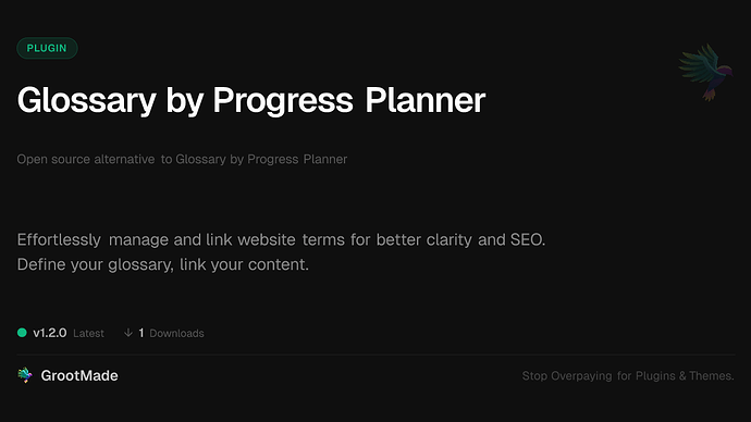 Glossary by Progress Planner