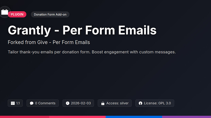 Libera - Per Form Emails