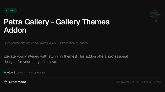 Petra Gallery - Gallery Themes Addon
