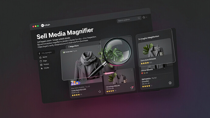 Sell Media Magnifier