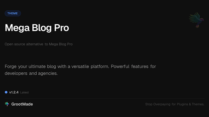 Mega Blog Pro