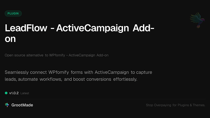 LeadFlow - ActiveCampaign Add-on