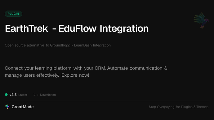 EarthTrek - EduFlow Integration
