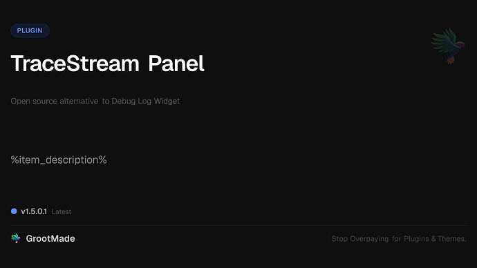 TraceStream Panel
