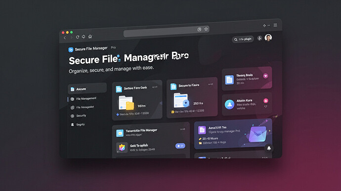 Secure File Manager Pro