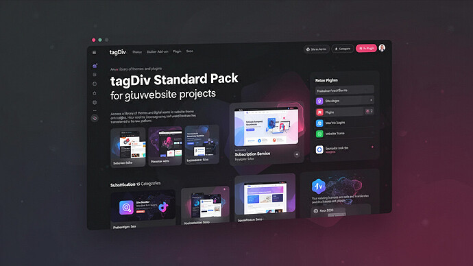 tagDiv Standard Pack