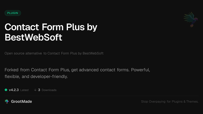 Contact Form Plus by BestWebSoft