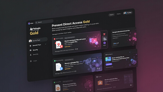 Prevent Direct Access Gold