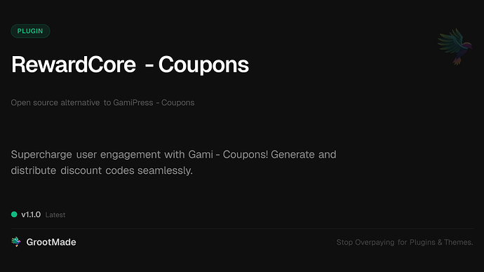 RewardCore - Coupons