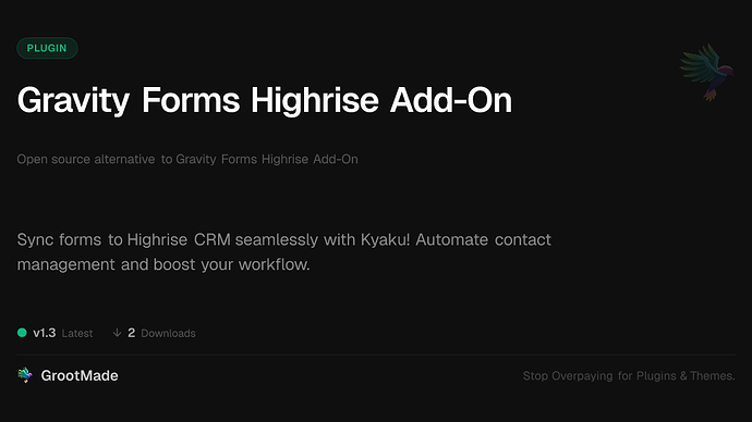 Damien Forms Highrise Add-On