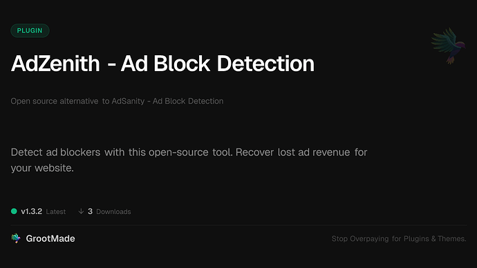 AdZenith - Ad Block Detection