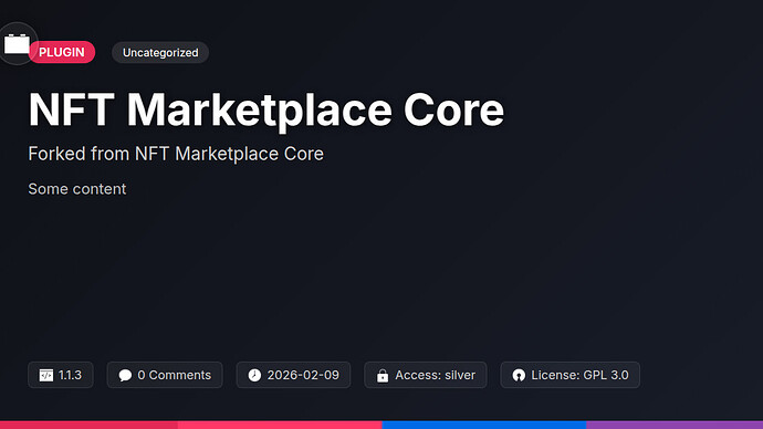 NFT Marketplace Core