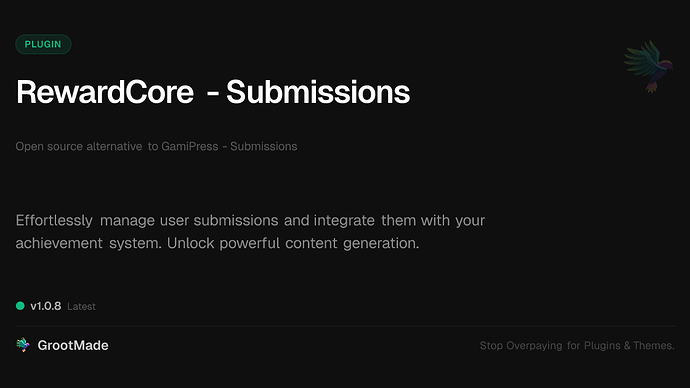 RewardCore - Submissions