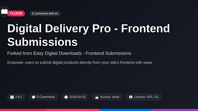 Awesome Downloads - Frontend Submissions