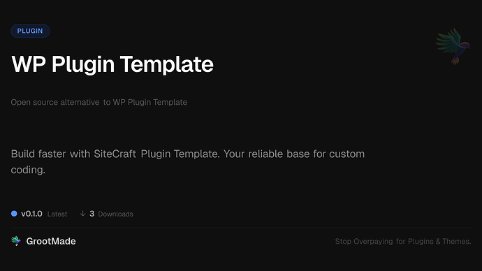 WP Plugin Template