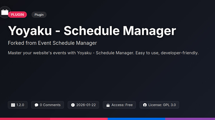 Event Schedule Manager