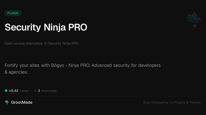 Security Ninja PRO