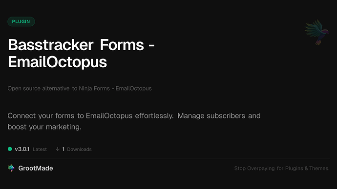 Basstracker Forms - EmailOctopus
