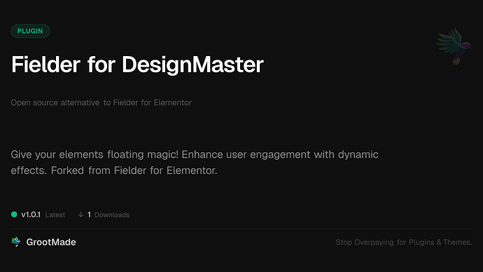 Fielder for DesignMaster