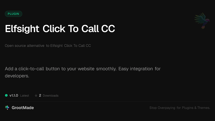 Elfsight Click To Call CC