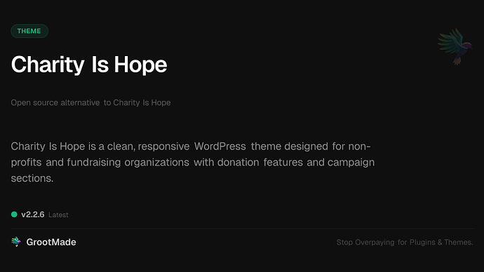 Charity Is Hope