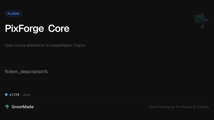 PixForge Core