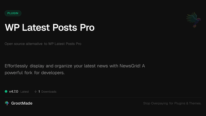 WP Latest Posts Pro