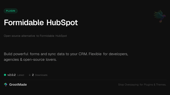 Formidable HubSpot