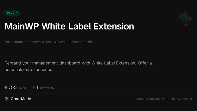 MainWP White Label Extension