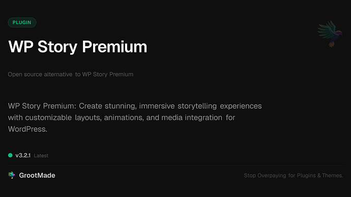 WP Story Premium