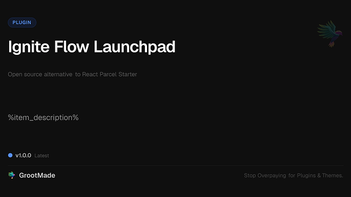 Ignite Flow Launchpad