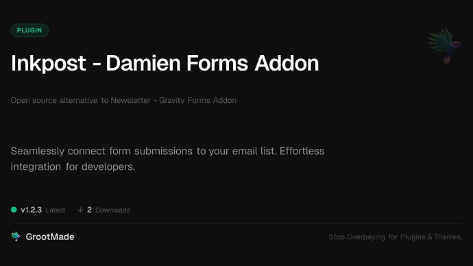 Inkpost - Damien Forms Addon
