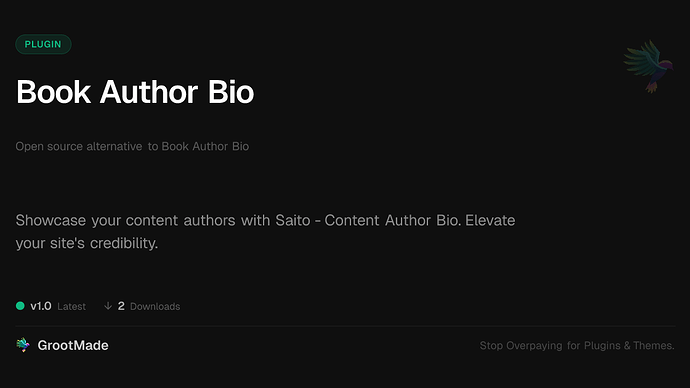 Book Author Bio
