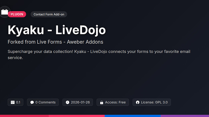 NowForms - Aweber Addons