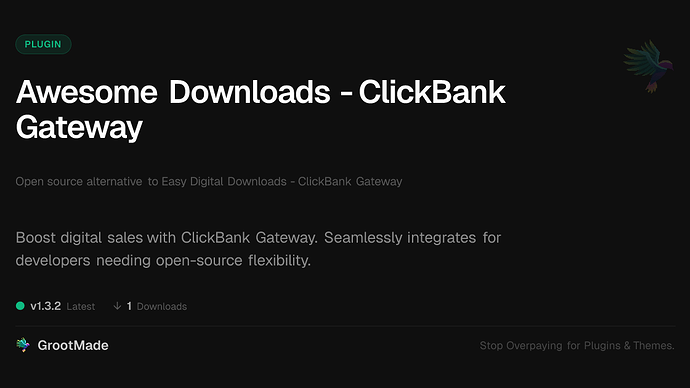 Awesome Downloads - ClickBank Gateway