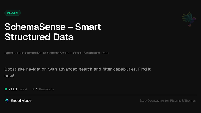 SchemaSense – Smart Structured Data