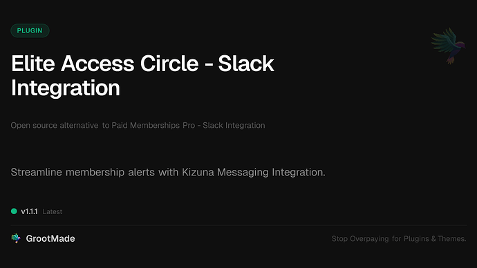 Elite Access Circle - Slack Integration