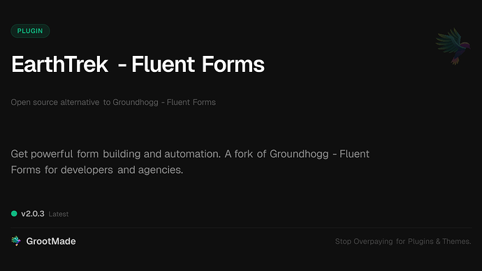 EarthTrek - Fluent Forms