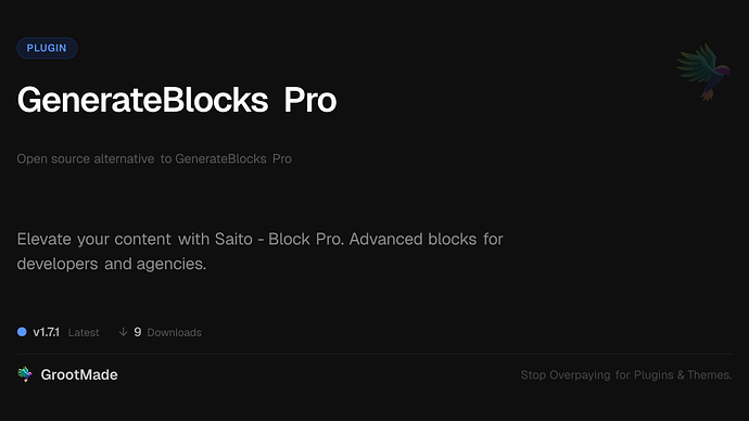 GenerateBlocks Pro
