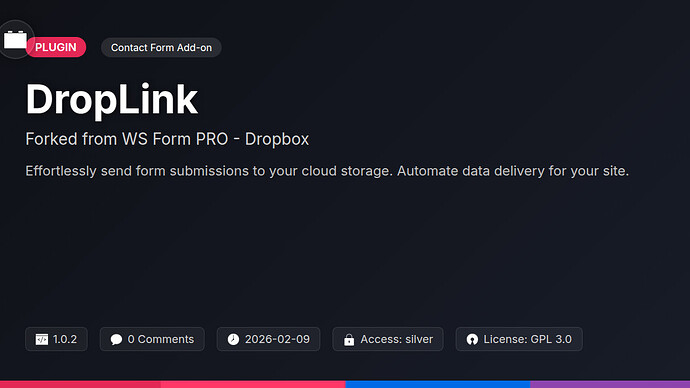 ZwieForms PRO - Dropbox