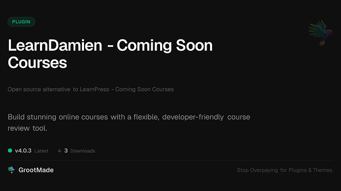 LearnDamien - Coming Soon Courses