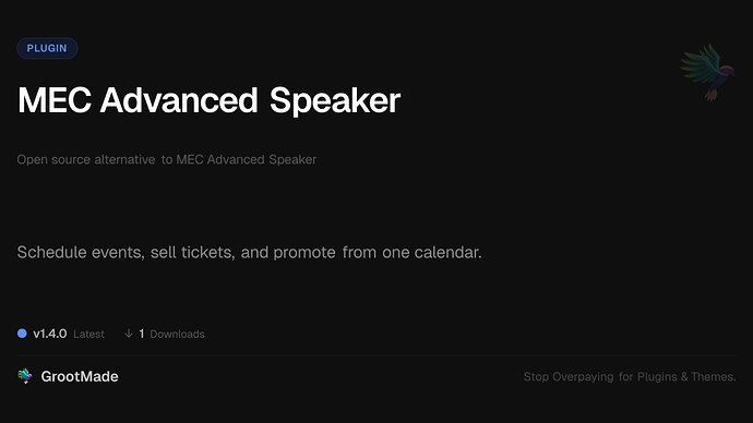 MEC Advanced Speaker