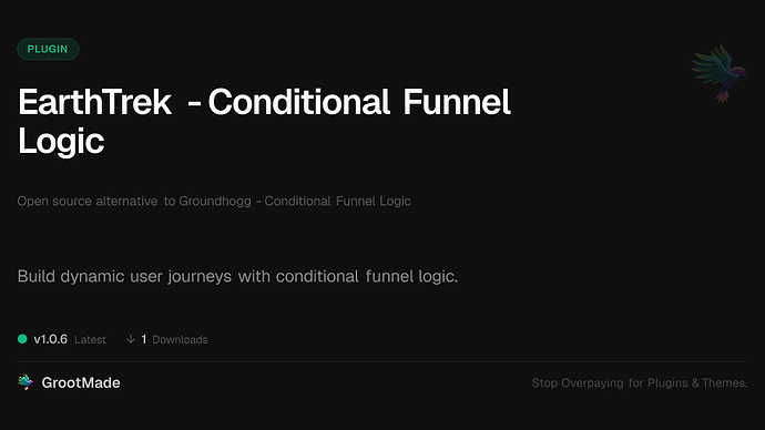 EarthTrek - Conditional Funnel Logic