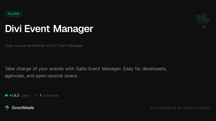 Divi Event Manager