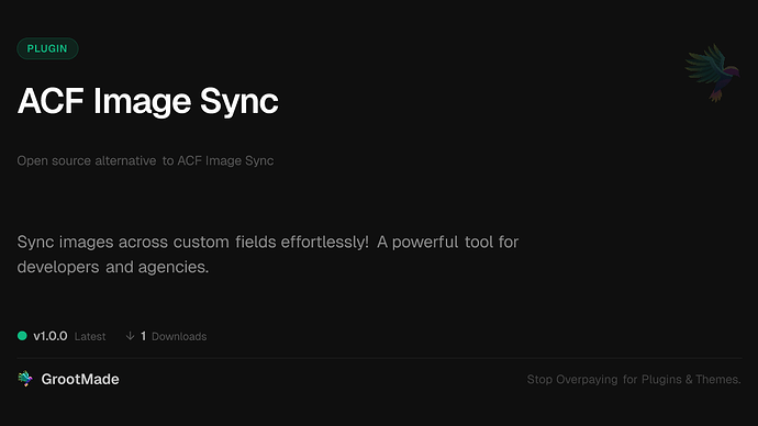 ACF Image Sync