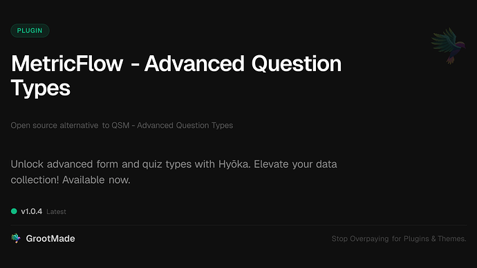 MetricFlow - Advanced Question Types