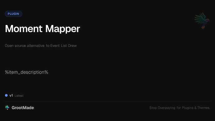 Moment Mapper