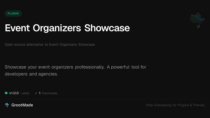 Event Organizers Showcase