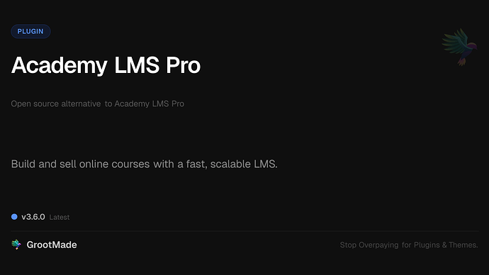Academy LMS Pro
