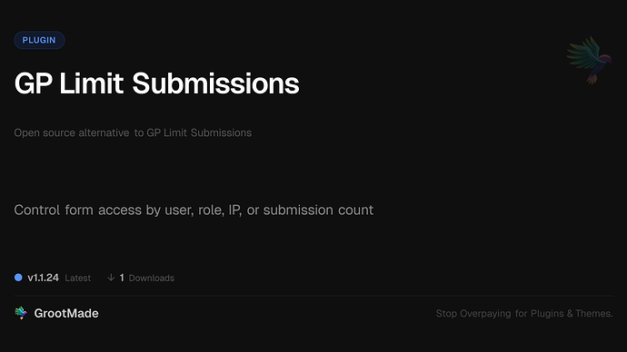 GP Limit Submissions